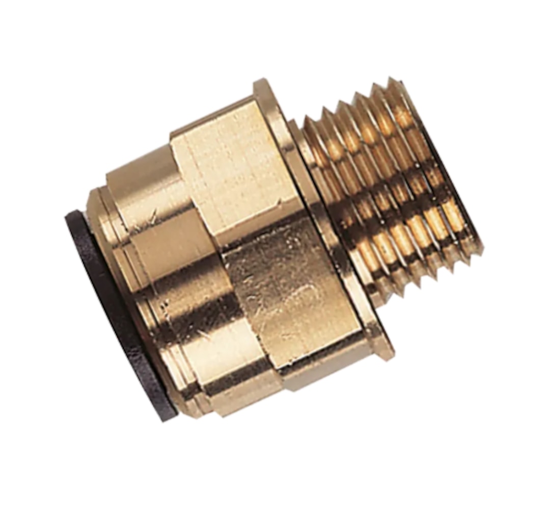 John Guest Straight Adaptor 22MM to 3/4" BSPT