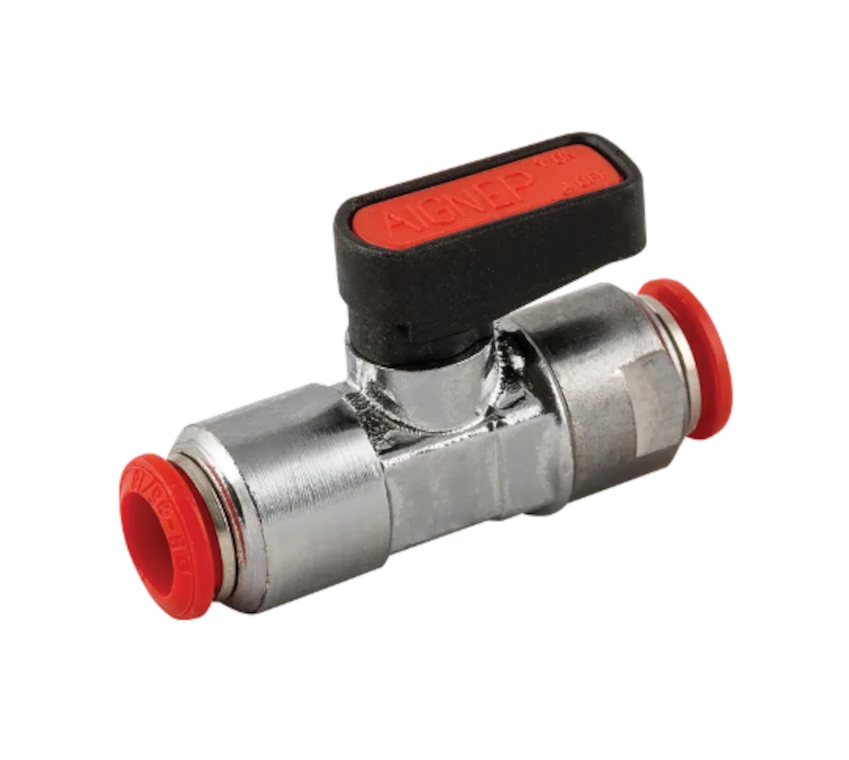 Aignep 8MM OD Push-In Brass Ball Valve